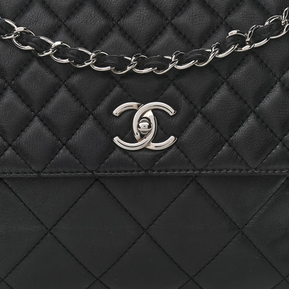 Chanel Calfskin Quilted In The Business Flap Bag Black 8 of 11