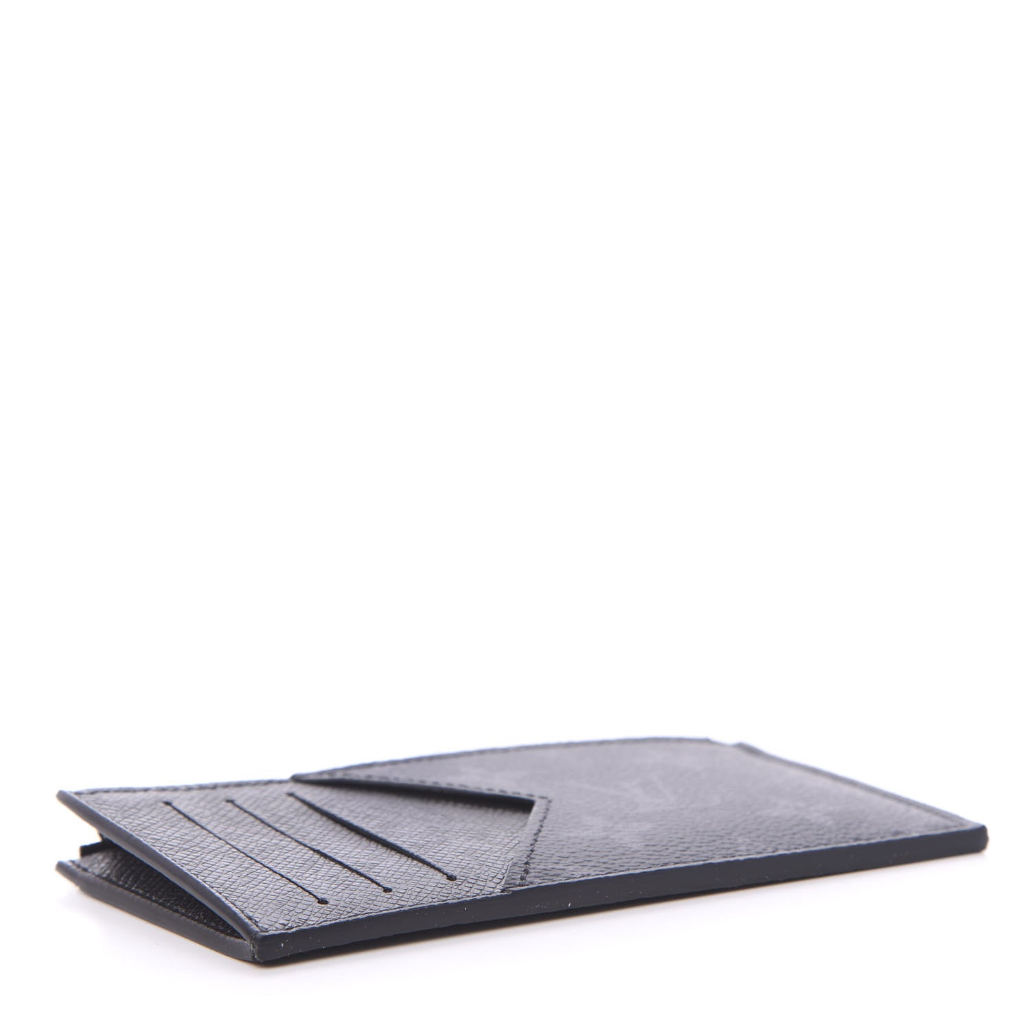 Louis Vuitton Monogram Eclipse Taiga Coin Card Holder 3 of 7