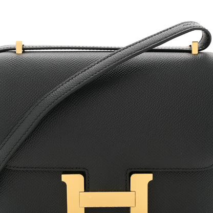 Hermes Epsom Constance 18 Black 8 of 11