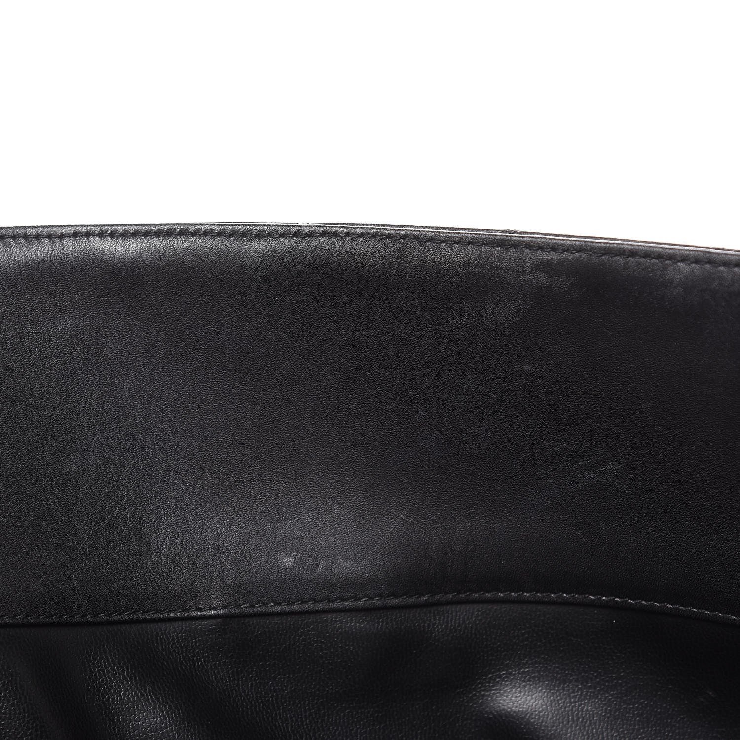 Chanel Calfskin Stitched XL Weekender Black 21 of 24