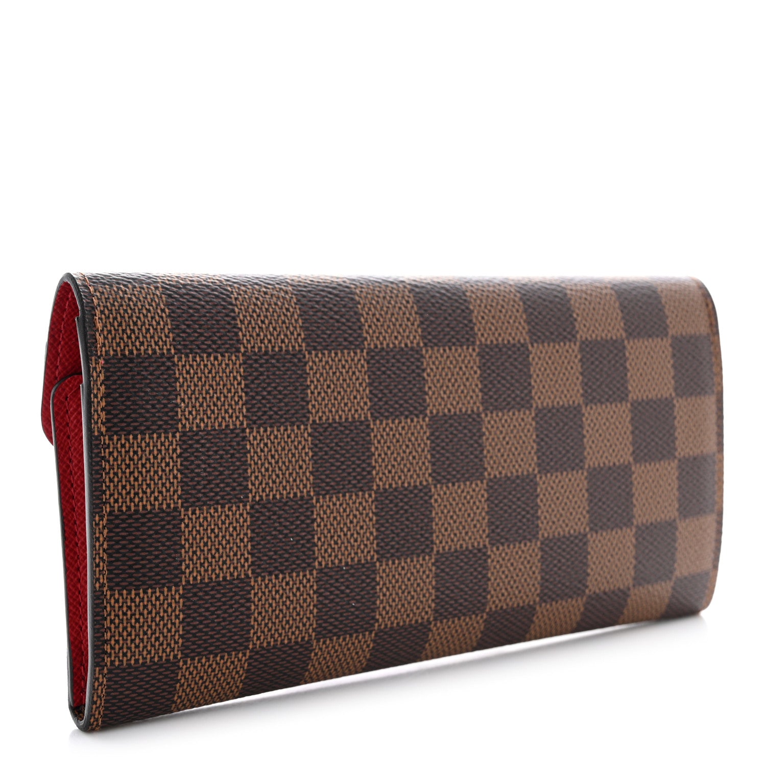 Louis Vuitton Damier Ebene Josephine Wallet Red 3 of 10