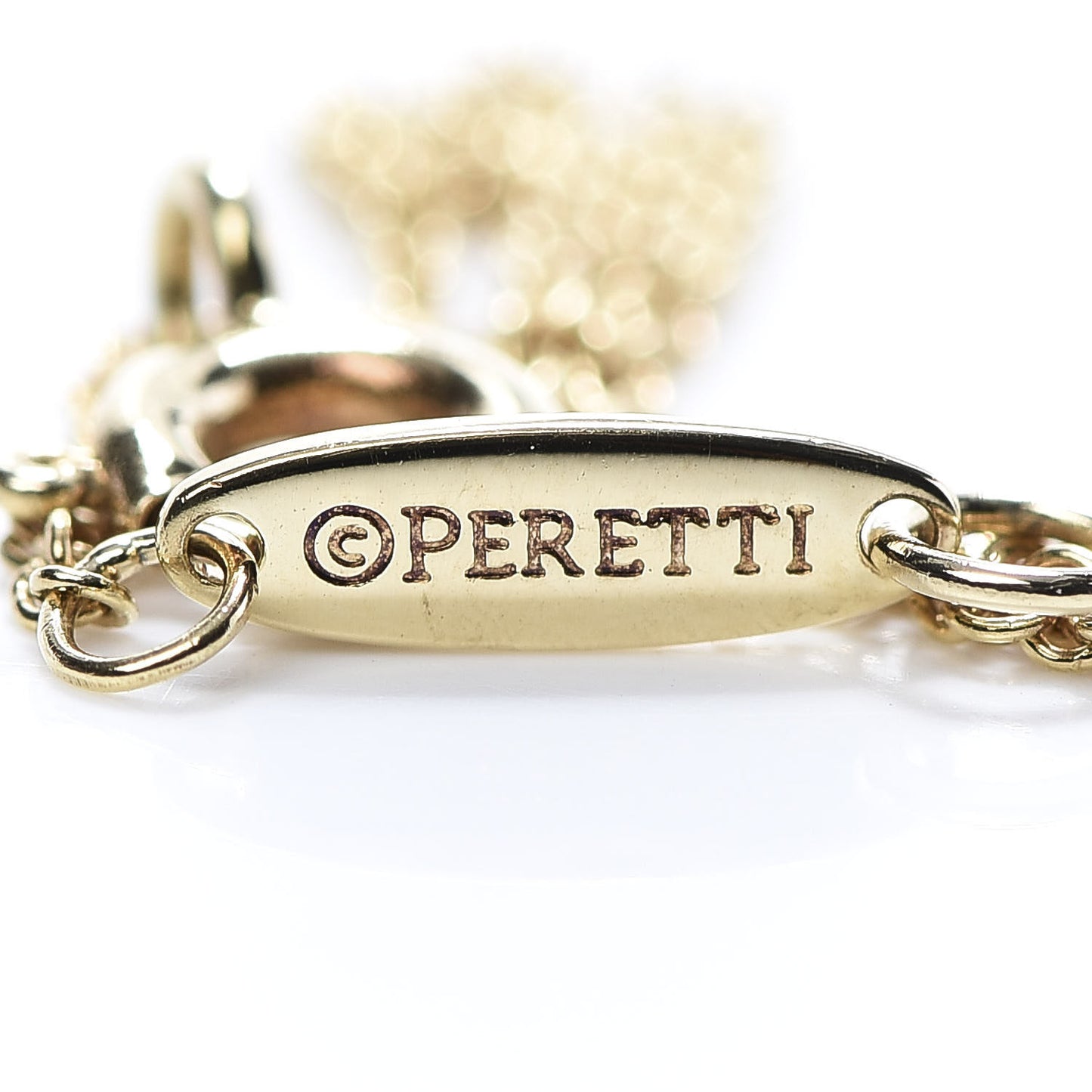 18K Yellow Gold Diamond .08ct Elsa Peretti Diamonds by the Yard Bracelet