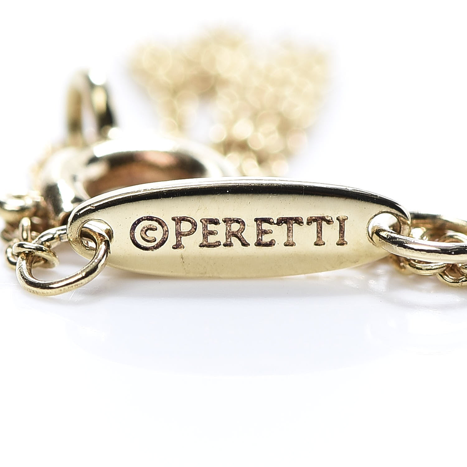 Tiffany 18K Yellow Gold Diamond .08ct Elsa Peretti Diamonds by the Yard Bracelet 5 of 5