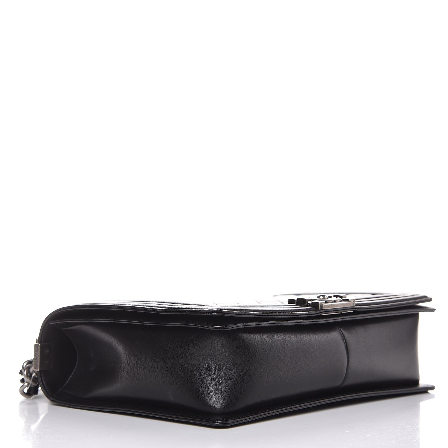 Chanel Lambskin Quilted Large Boy Flap Black 4 of 11