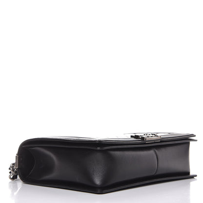 Chanel Lambskin Quilted Large Boy Flap Black 4 of 11