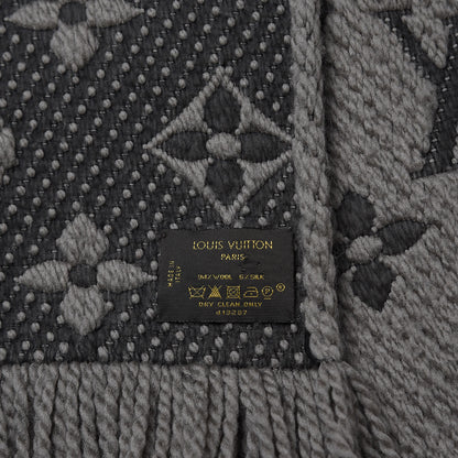 Louis Vuitton Wool Silk Logomania Scarf Verone 4 of 4