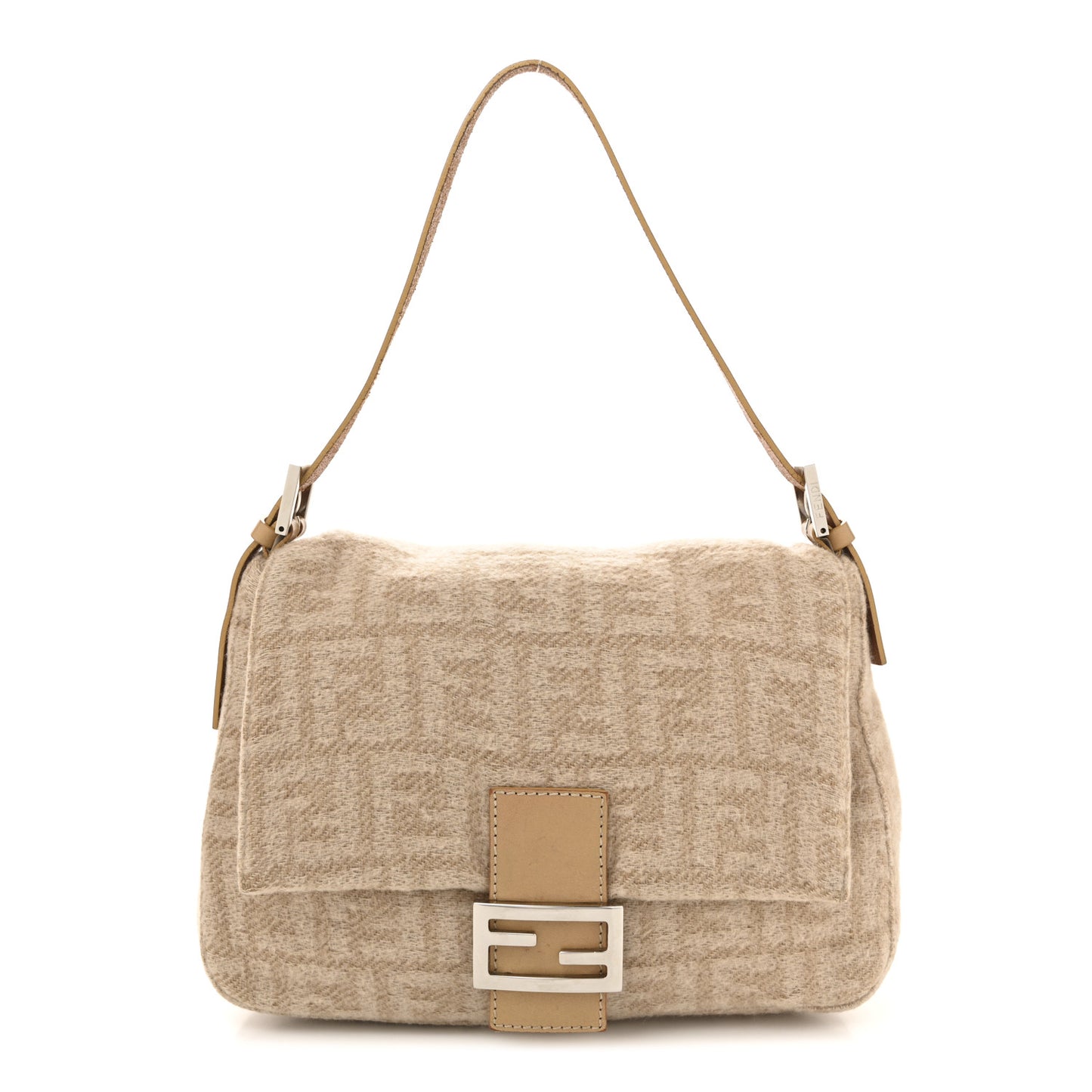 Wool Zucca Mama Baguette Beige