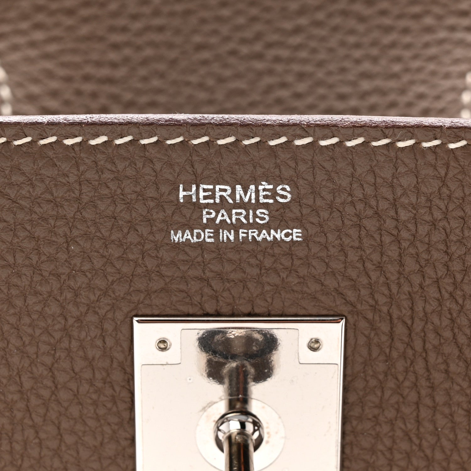 Hermes Togo BIrkin 30 Etoupe 6 of 11