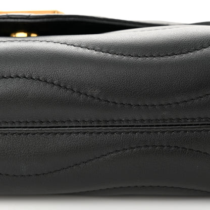 Louis Vuitton Calfskin LV New Wave Chain Bag Black 10 of 12