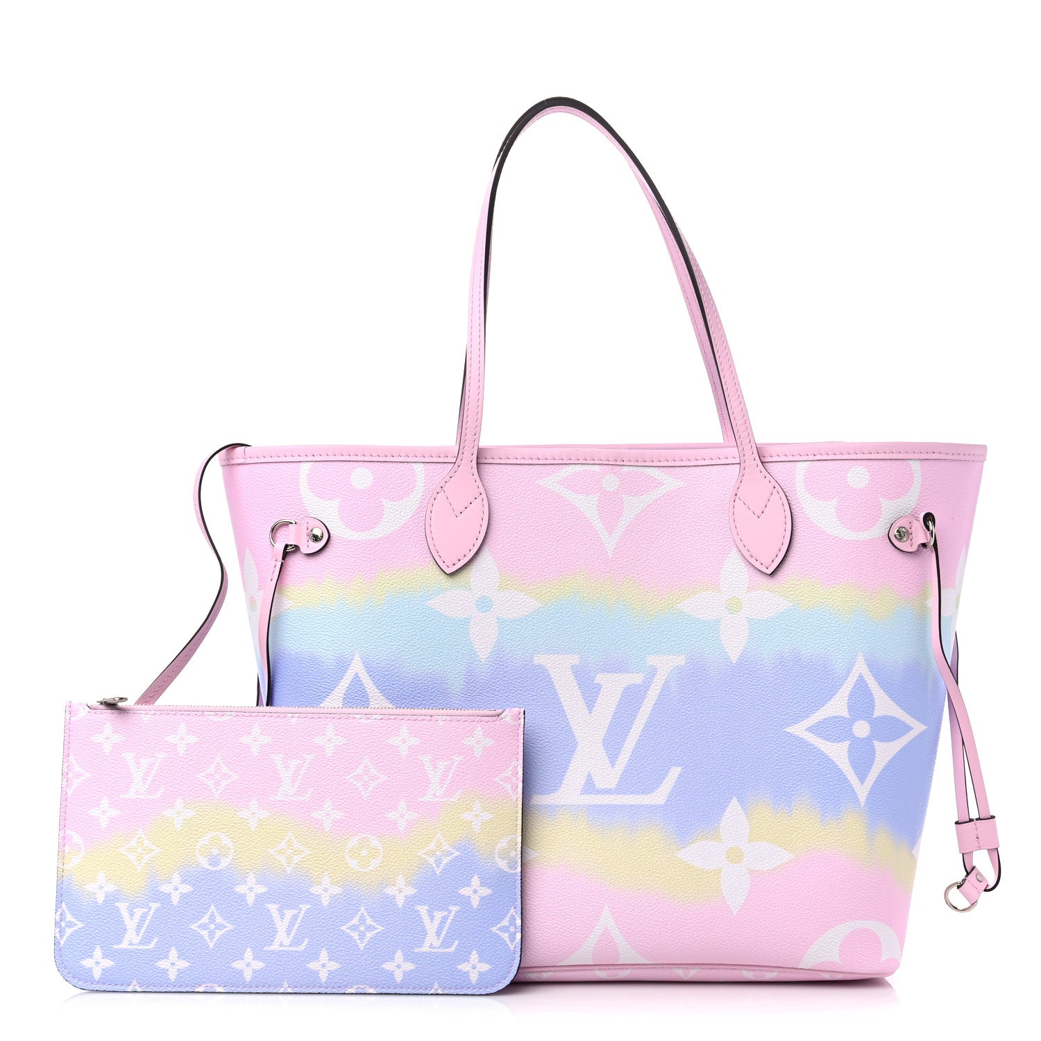 Louis Vuitton Monogram Escale Neverfull MM Pastel 1 of 11