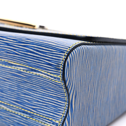 Louis Vuitton Epi Twist Shoulder Bag MM Denim Light 9 of 17