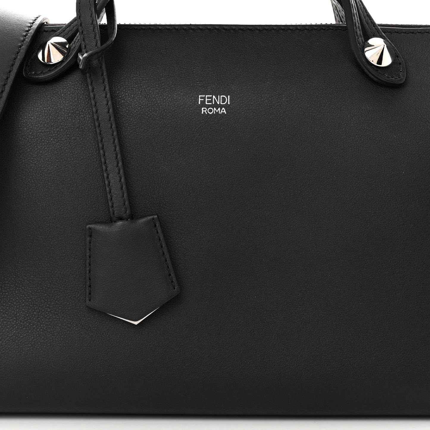 Vitello Dolce Medium By The Way Boston Bag Black