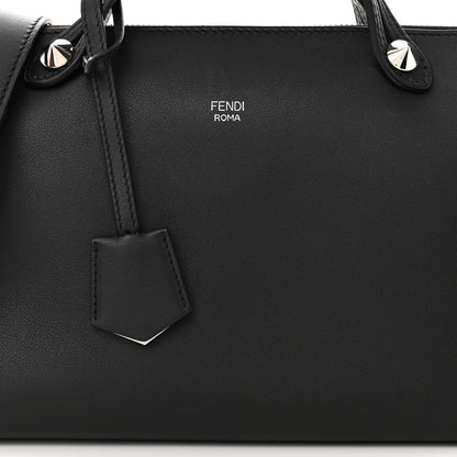 Fendi Vitello Dolce Medium By The Way Boston Bag Black 9 of 11