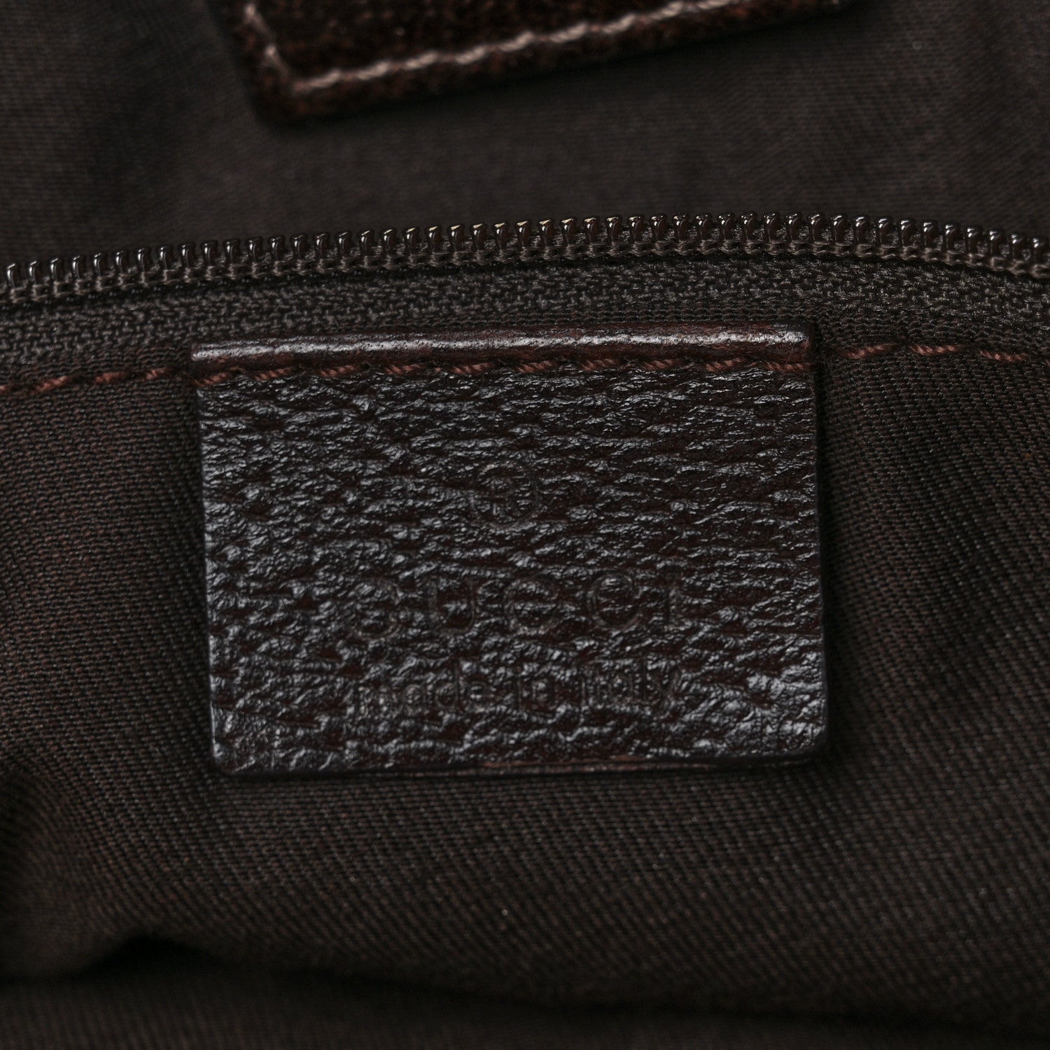 Gucci Monogram Medium Abbey Convertible Tote Dark Brown 6 of 10