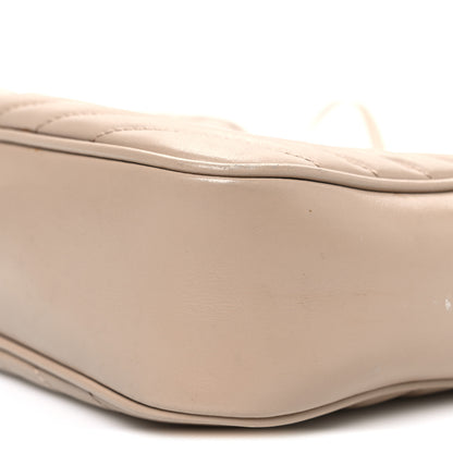 Saint Laurent Calfskin Matelasse Monogram Lou Camera Bag Dark Beige 10 of 12
