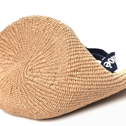 Chloe X MIFUKO Raffia Kids Basket Bag Black Beige 9 of 10