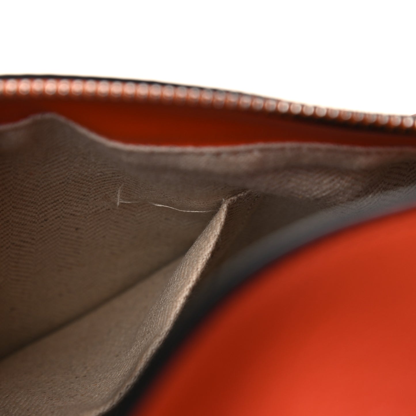 Calfskin Small Puzzle Bag Orange Tan Pink