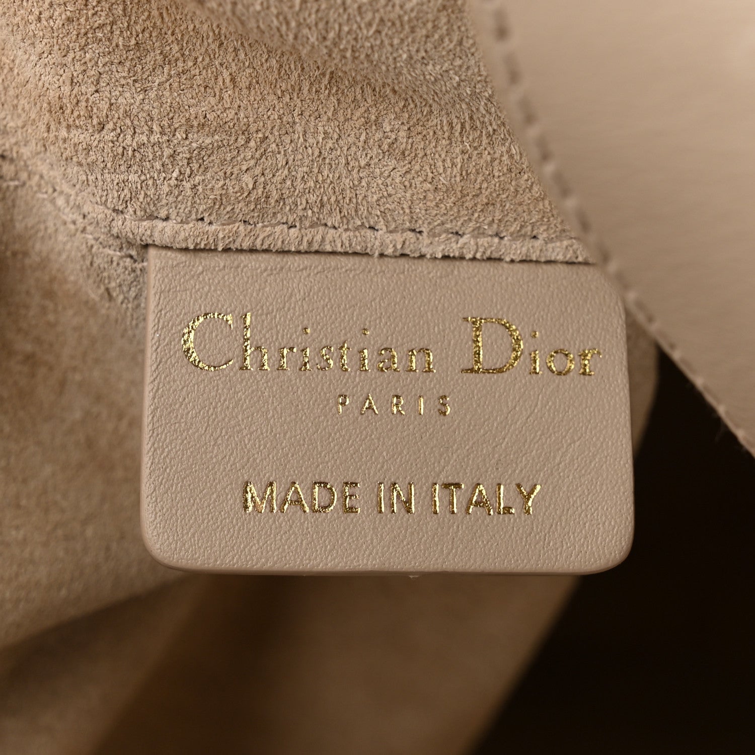 Christian Dior Calfskin Macrocannage Medium Toujours Powder Beige 7 of 12