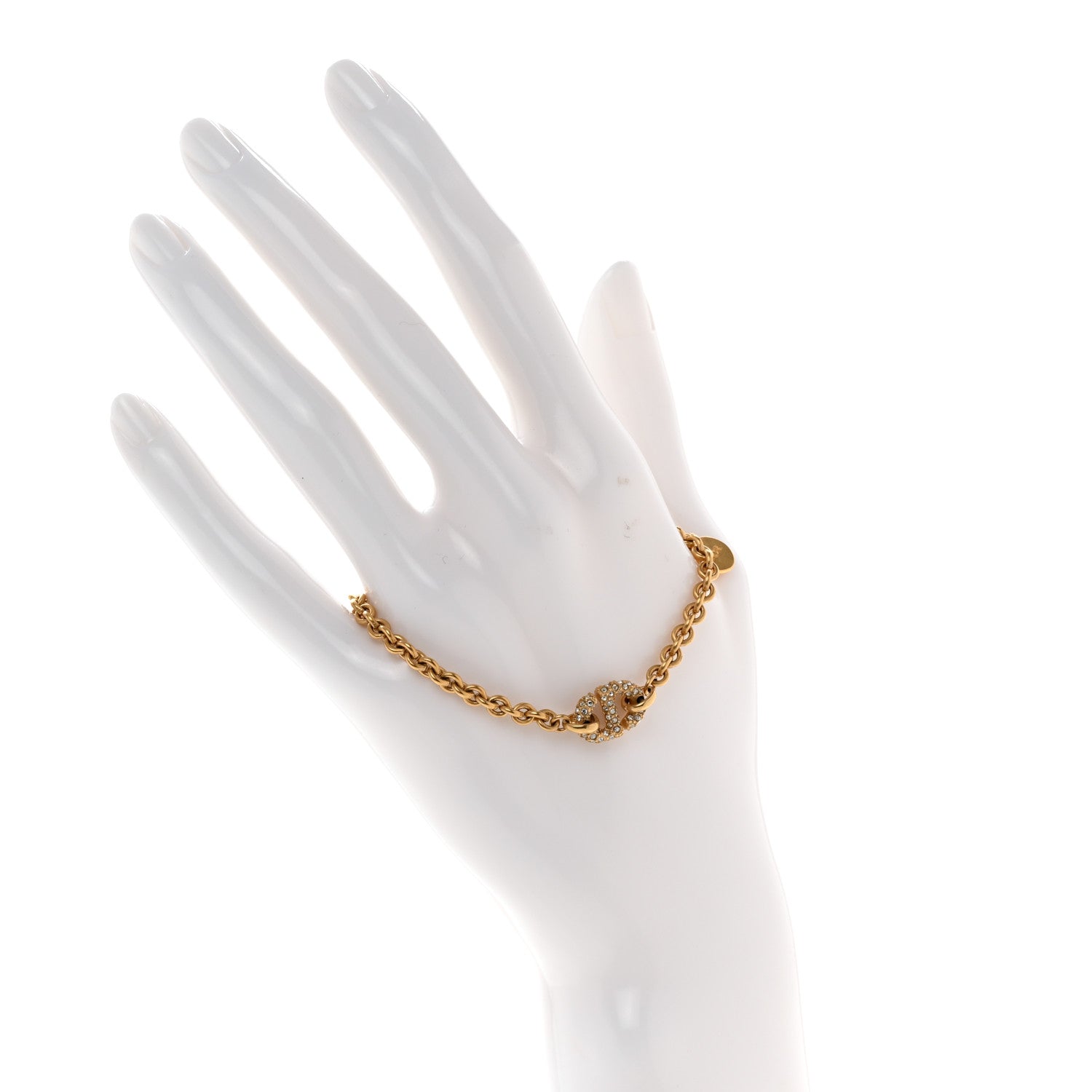 Christian Dior CD Bracelet Gold 2 of 6