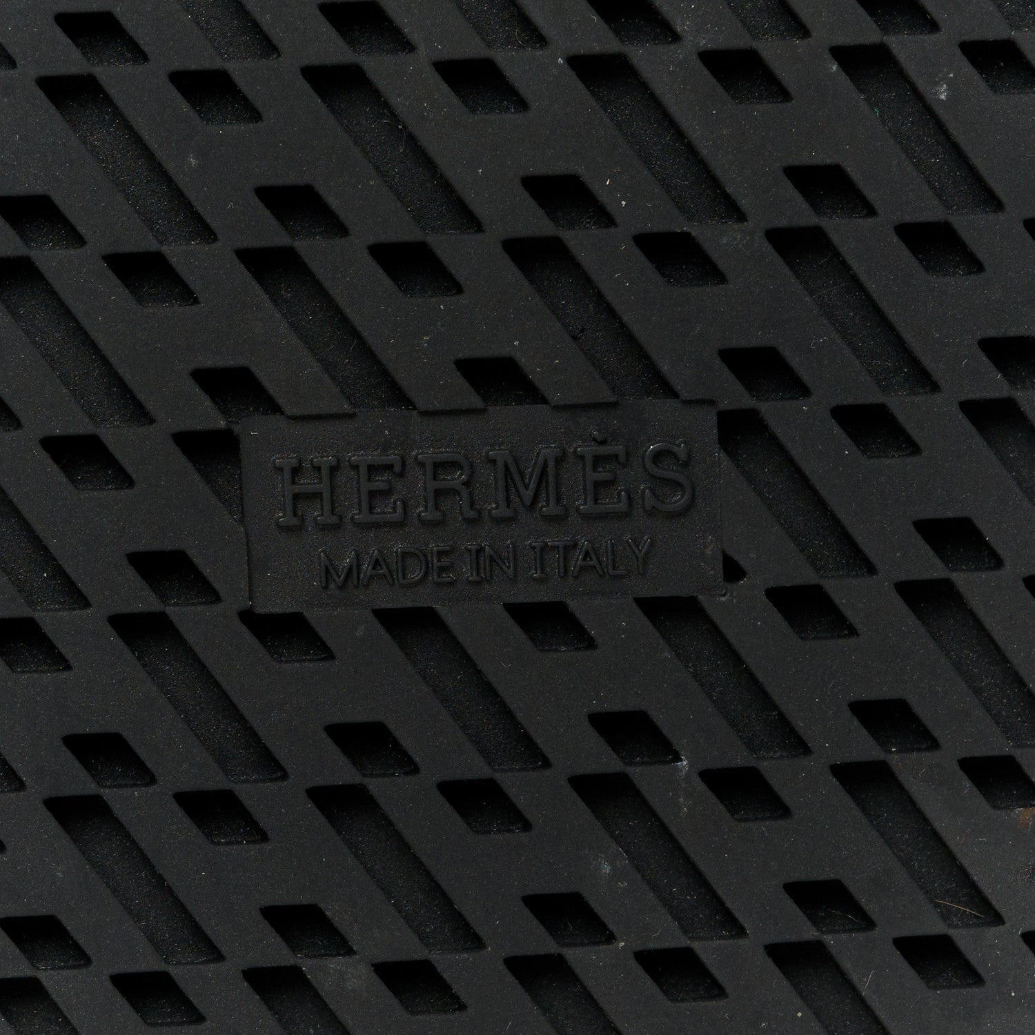 Hermes Suede Goatskin Womens Chypre Sandals 39 Brun Fume Black 8 of 9