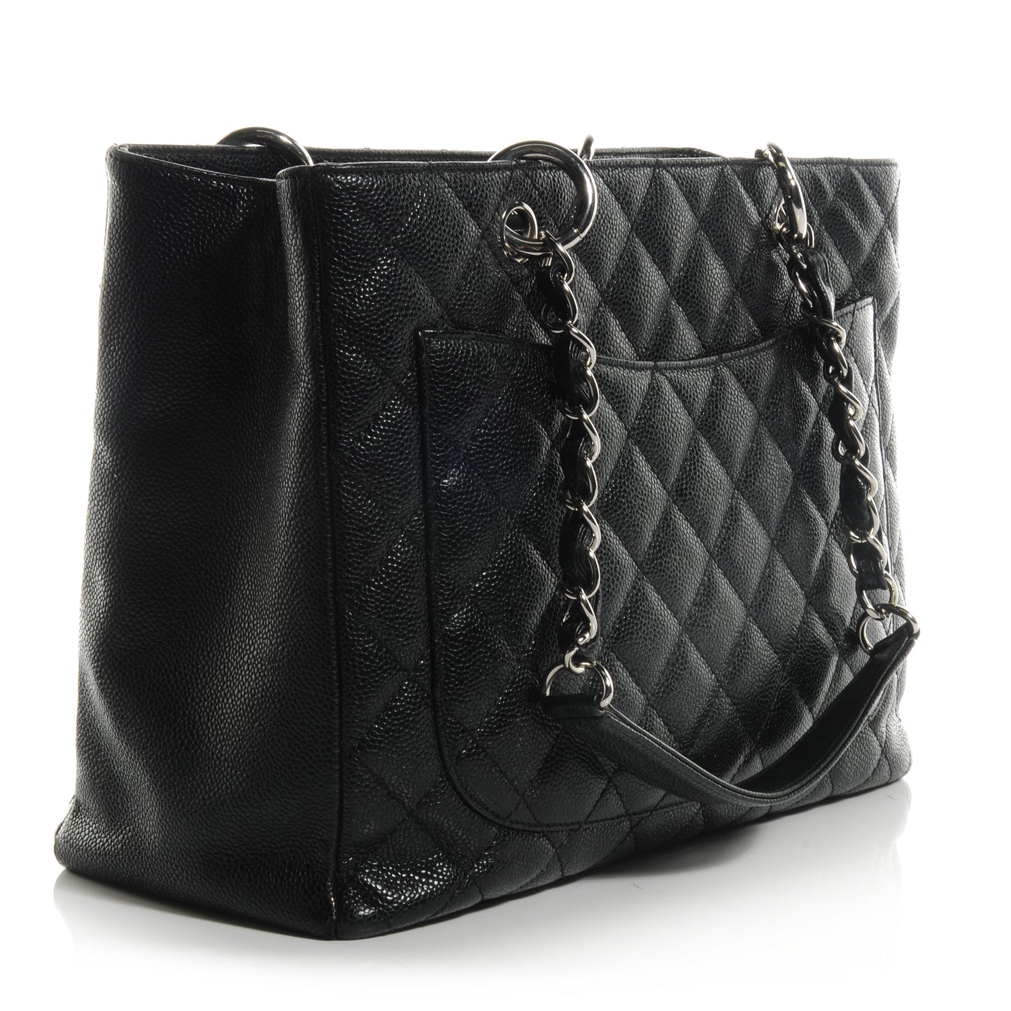 Caviar Grand Shopping Tote GST Black