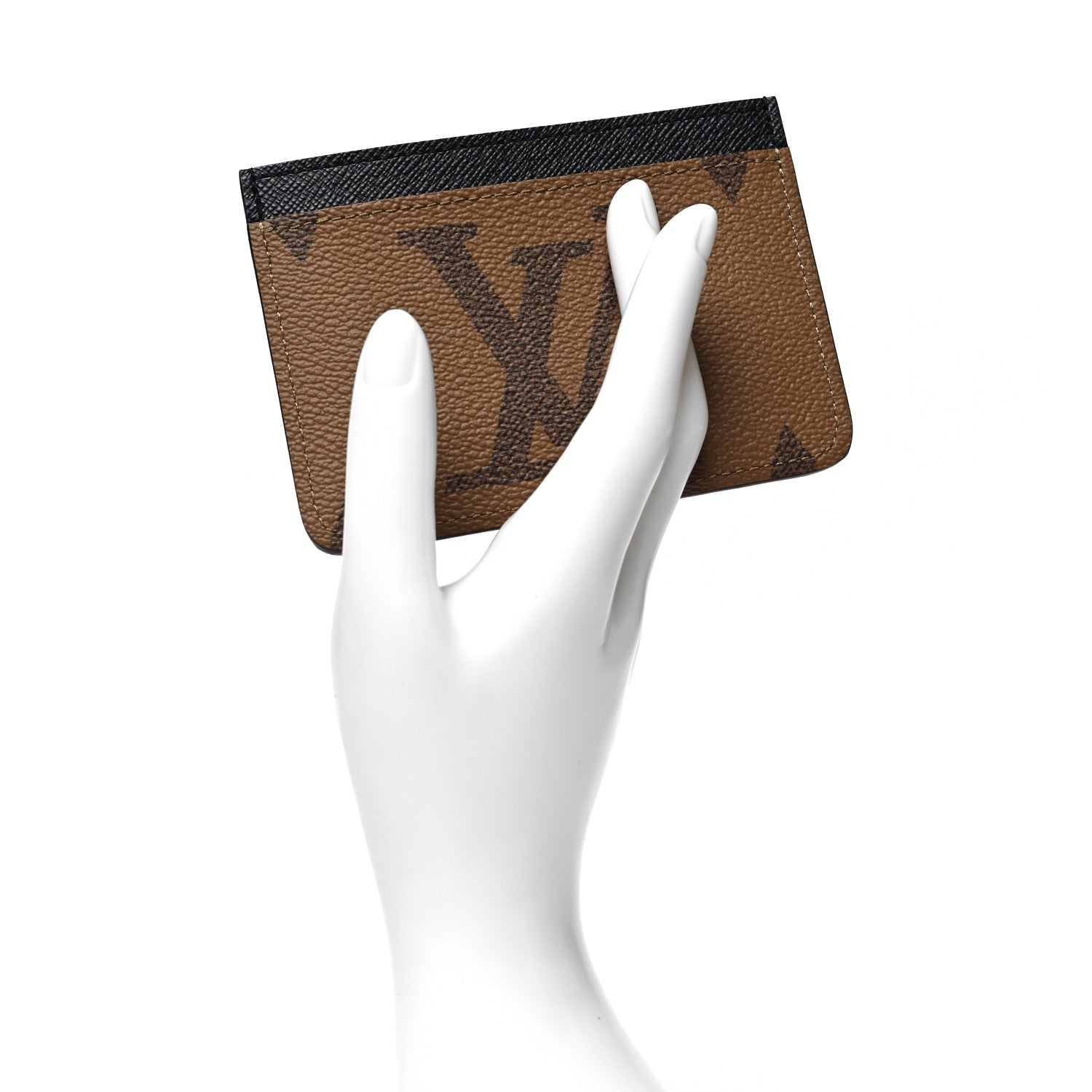 Louis Vuitton Reverse Monogram Side Up Card Holder 2 of 10
