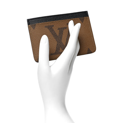 Louis Vuitton Reverse Monogram Side Up Card Holder 2 of 10