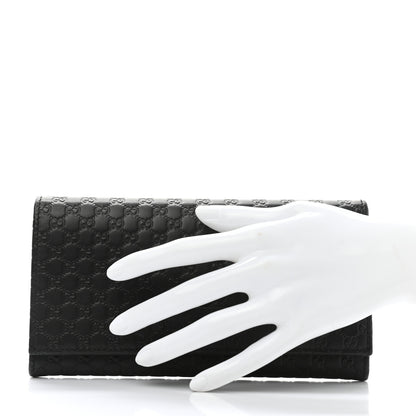 Gucci Soft Microguccissima Continental Wallet Black 2 of 7