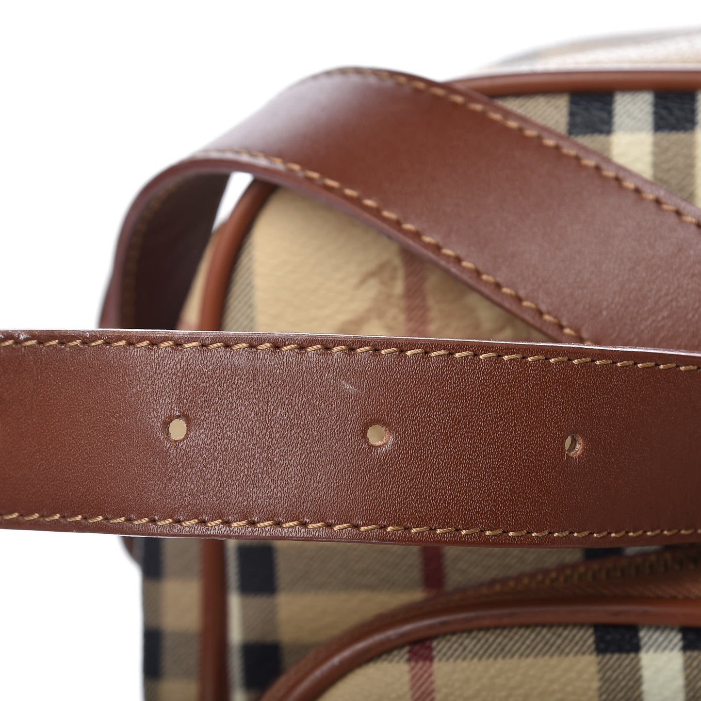 Haymarket Check Travel Bag Brown