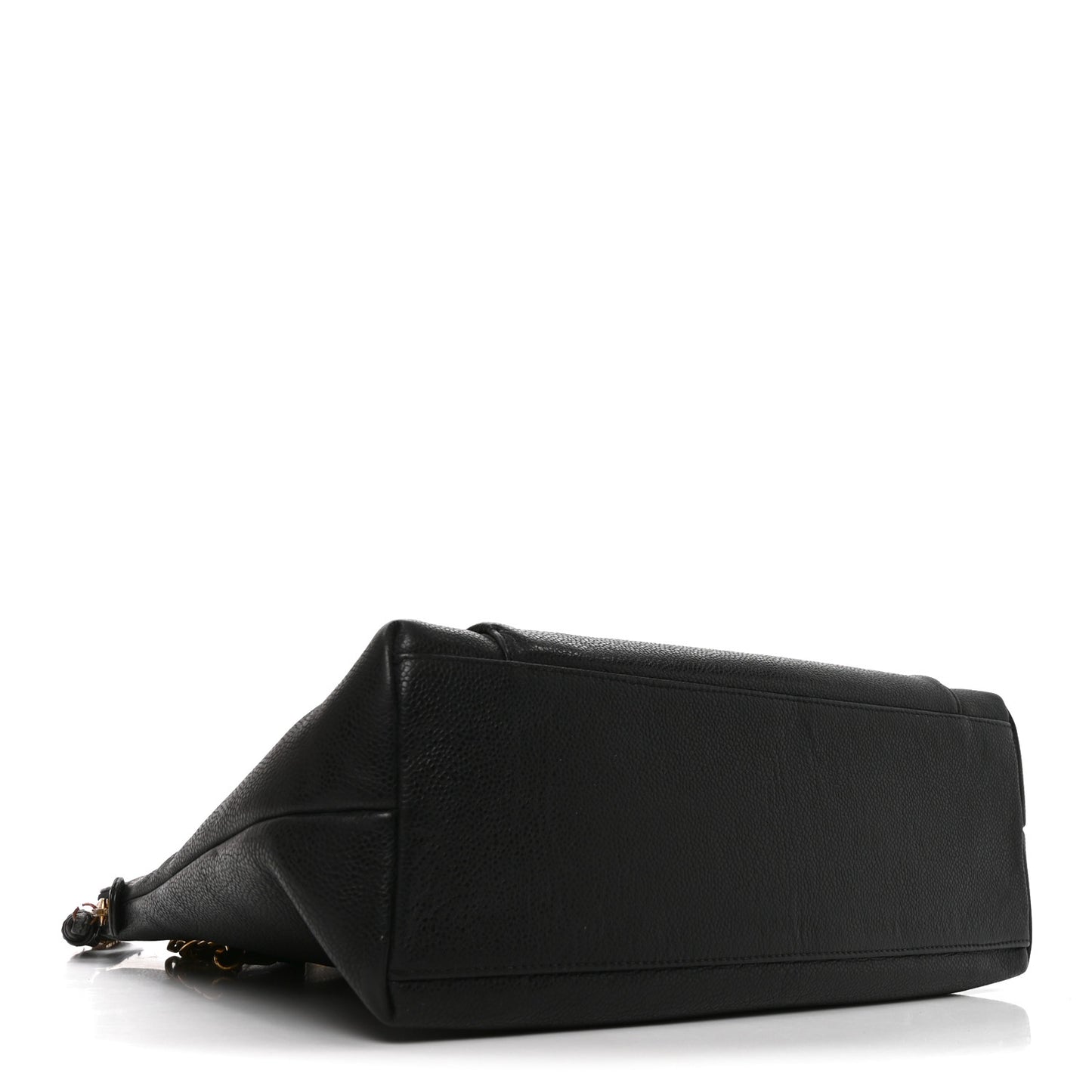 Caviar Flap Shoulder Bag Black