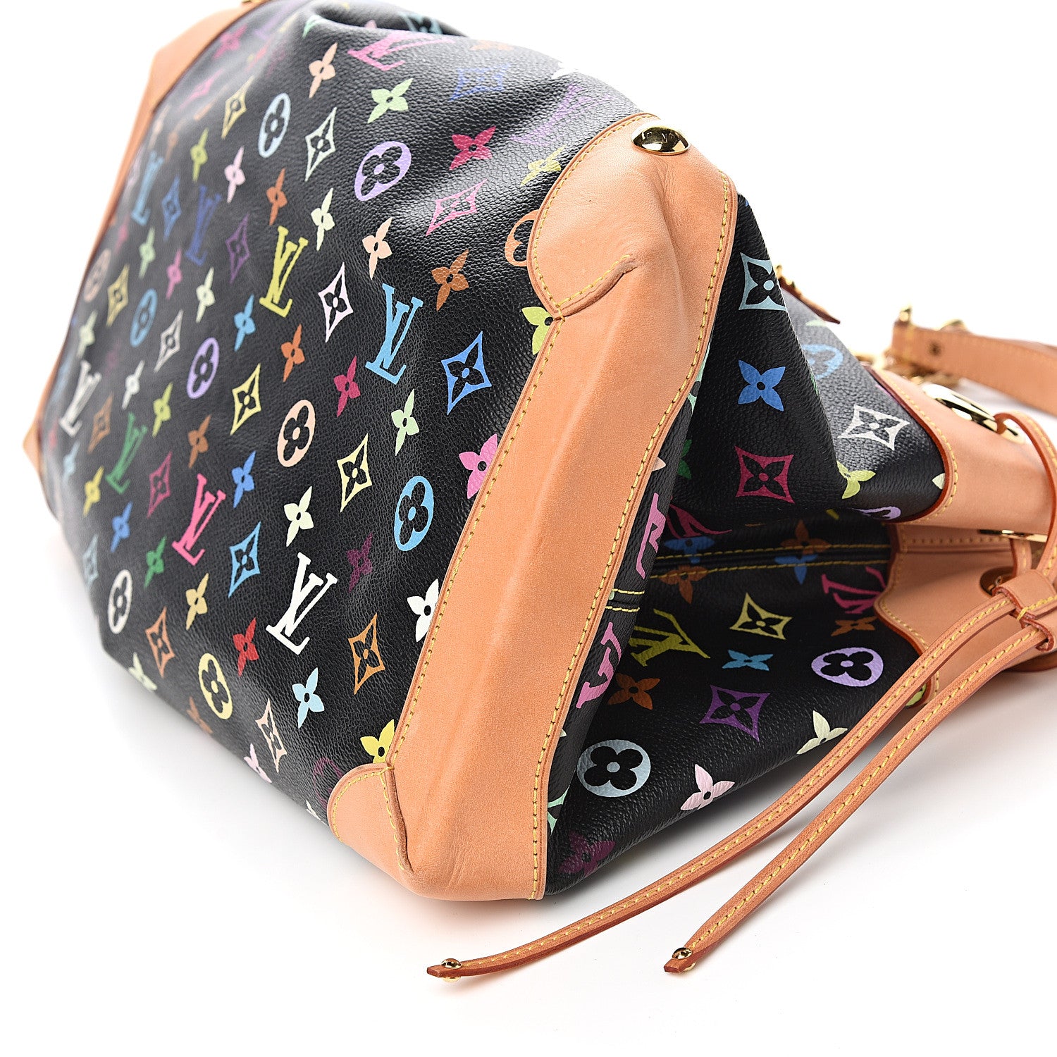 Louis Vuitton Monogram Multicolor Ursula Black 7 of 8