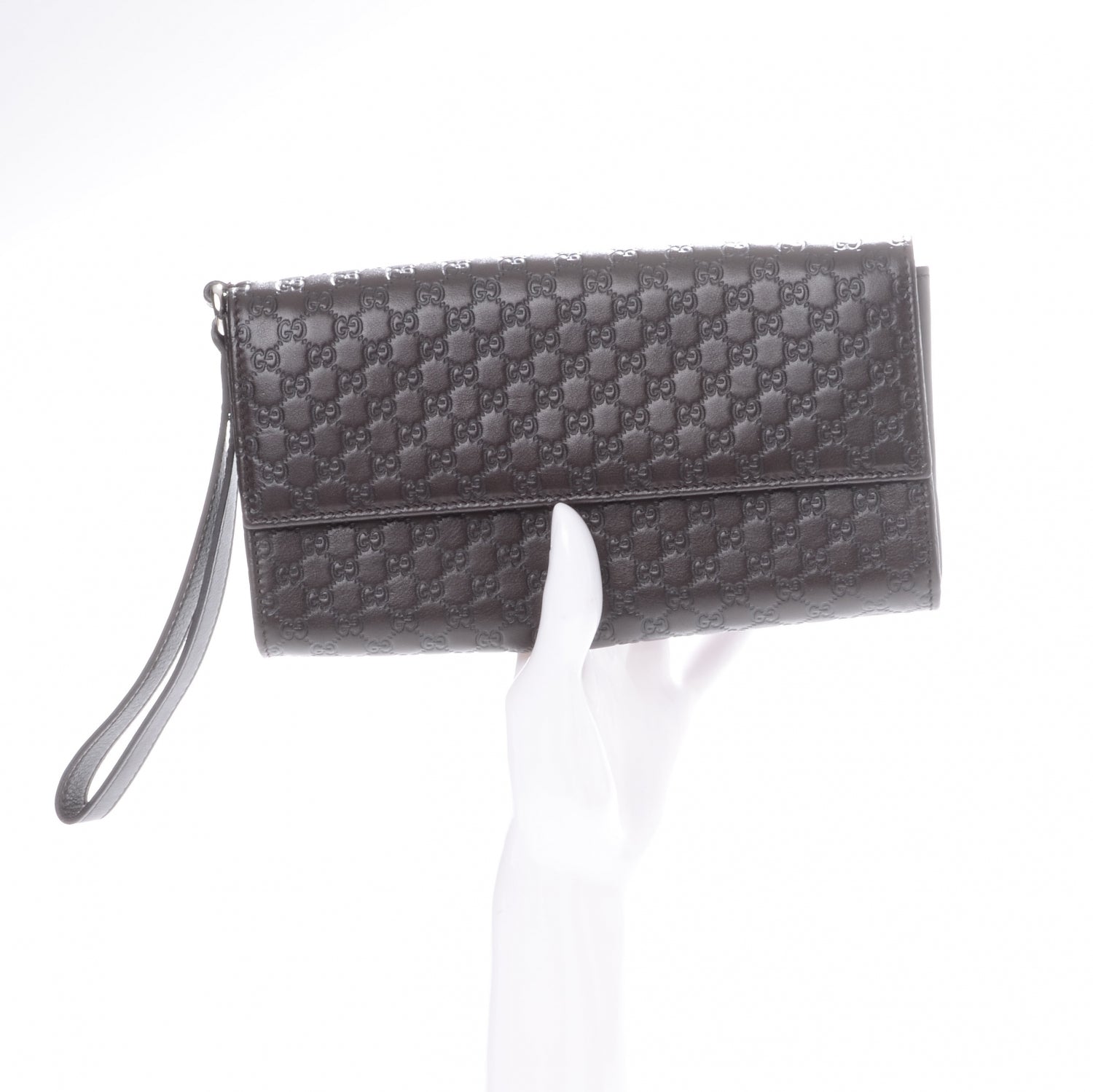 Gucci Microguccissima Travel Document Case Brown 2 of 8
