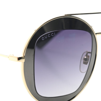 Gucci Round Frame Sylvie Web Sunglasses GG0105S Grey 8 of 8