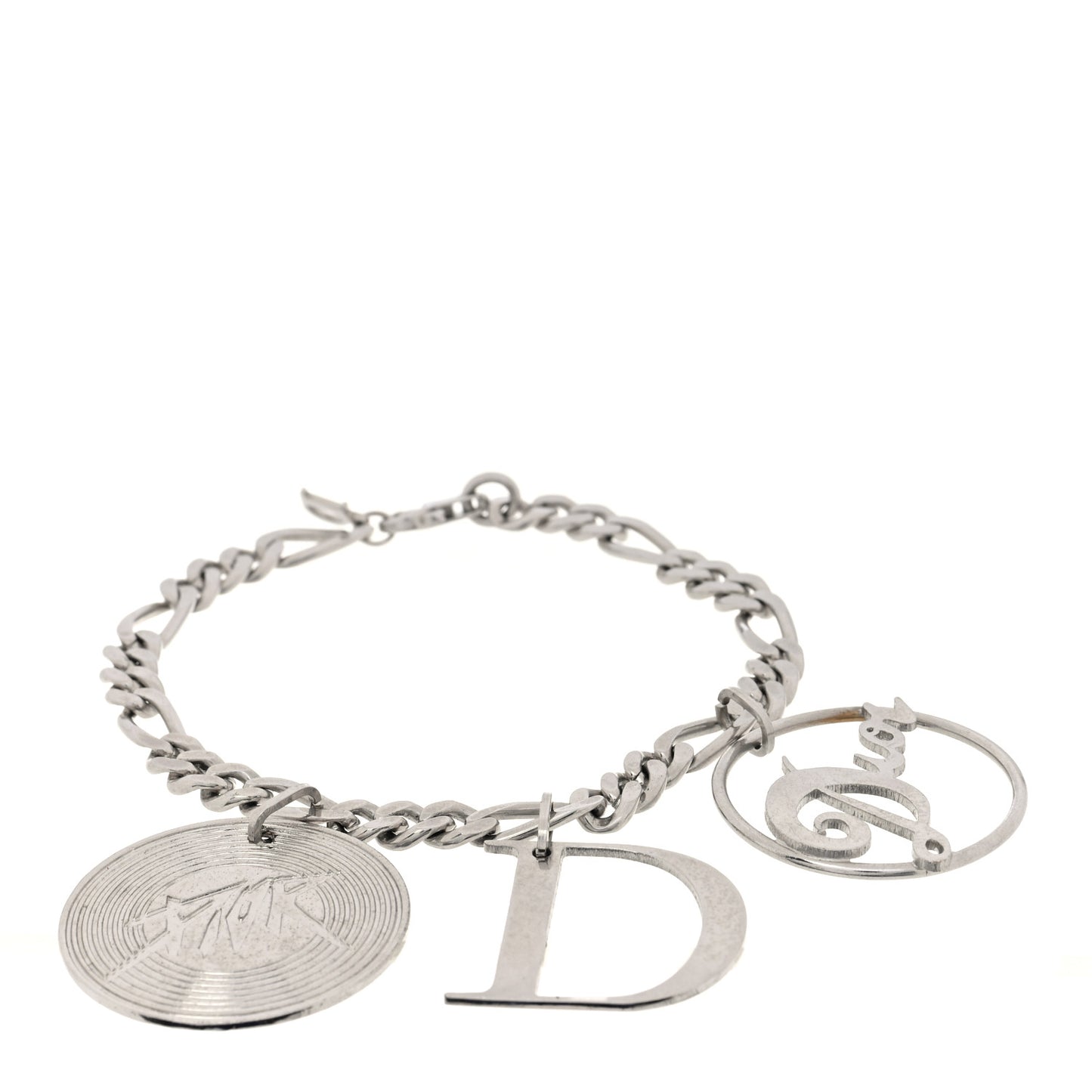Metal Charm Bracelet Silver