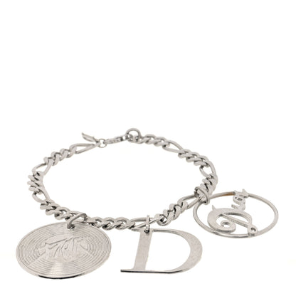 Christian Dior Metal Charm Bracelet Silver 1 of 4