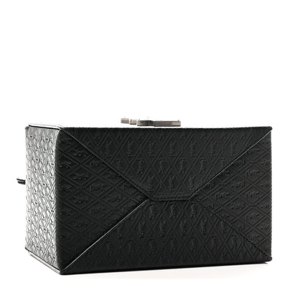 Saint Laurent Calfskin Monogram Take Away Box Black 4 of 9