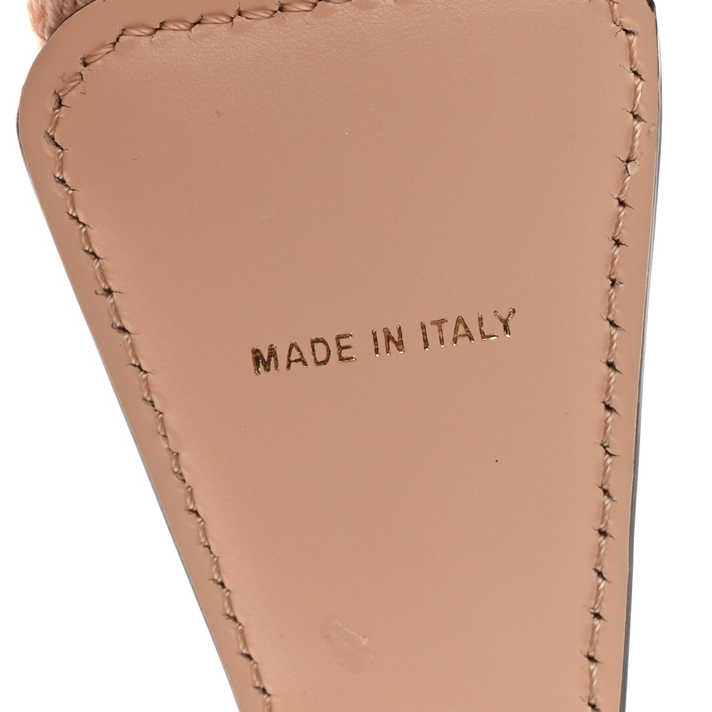 Jacquard Ribbon Vitello King FF Bi-Color Intreccio Adjustable Strap You Light Rose Camel