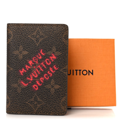 Louis Vuitton Monogram Dust Marque Pocket Organizer NM 7 of 7