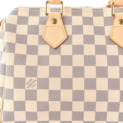 Louis Vuitton Damier Azur Speedy 25 11 of 12
