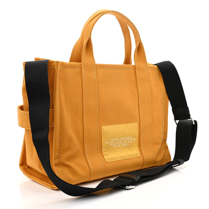 Marc Jacobs Cotton Canvas Medium The Traveler Tote Bag Sunflower 3 of 11