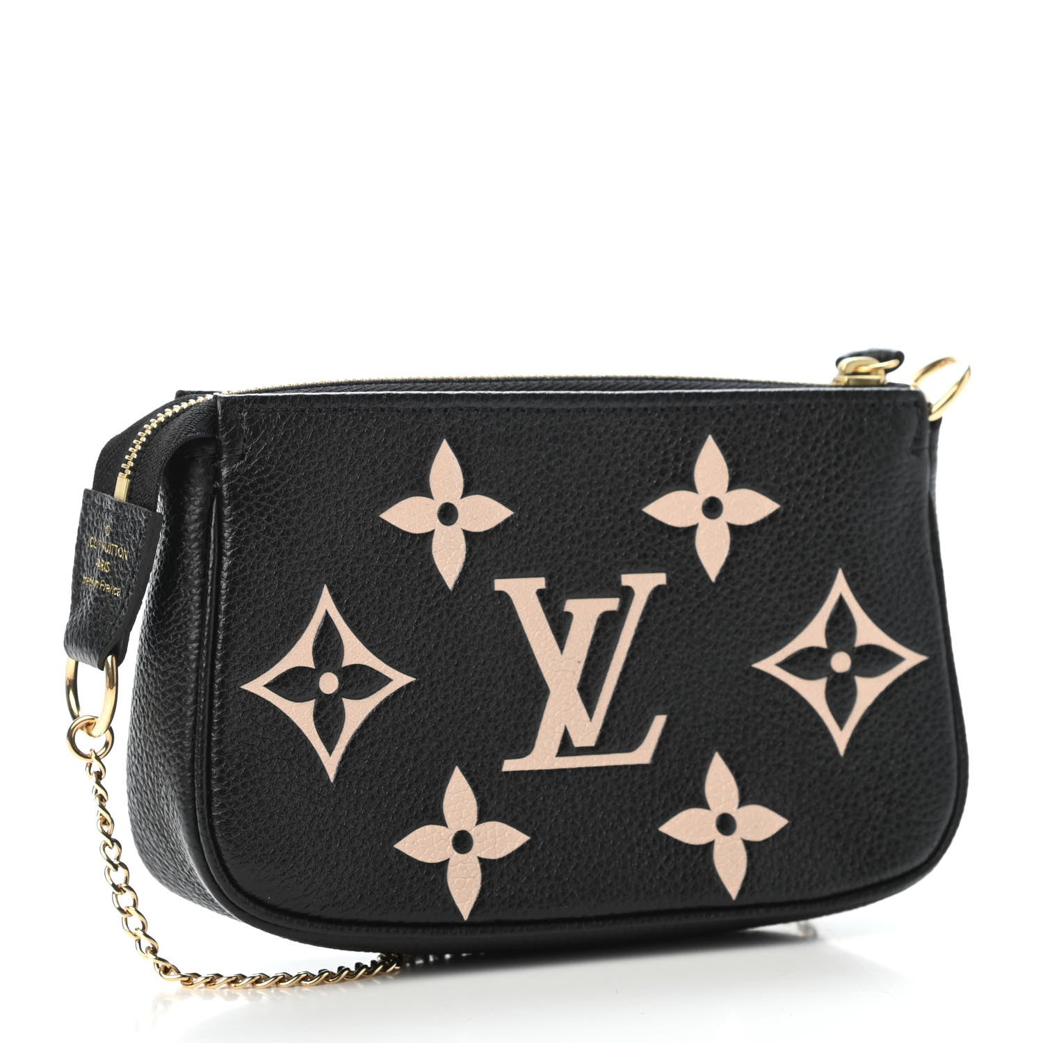 Louis Vuitton Empreinte Monogram Giant Mini Pochette Accessories Black 2 of 4