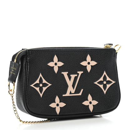 Louis Vuitton Empreinte Monogram Giant Mini Pochette Accessories Black 2 of 4