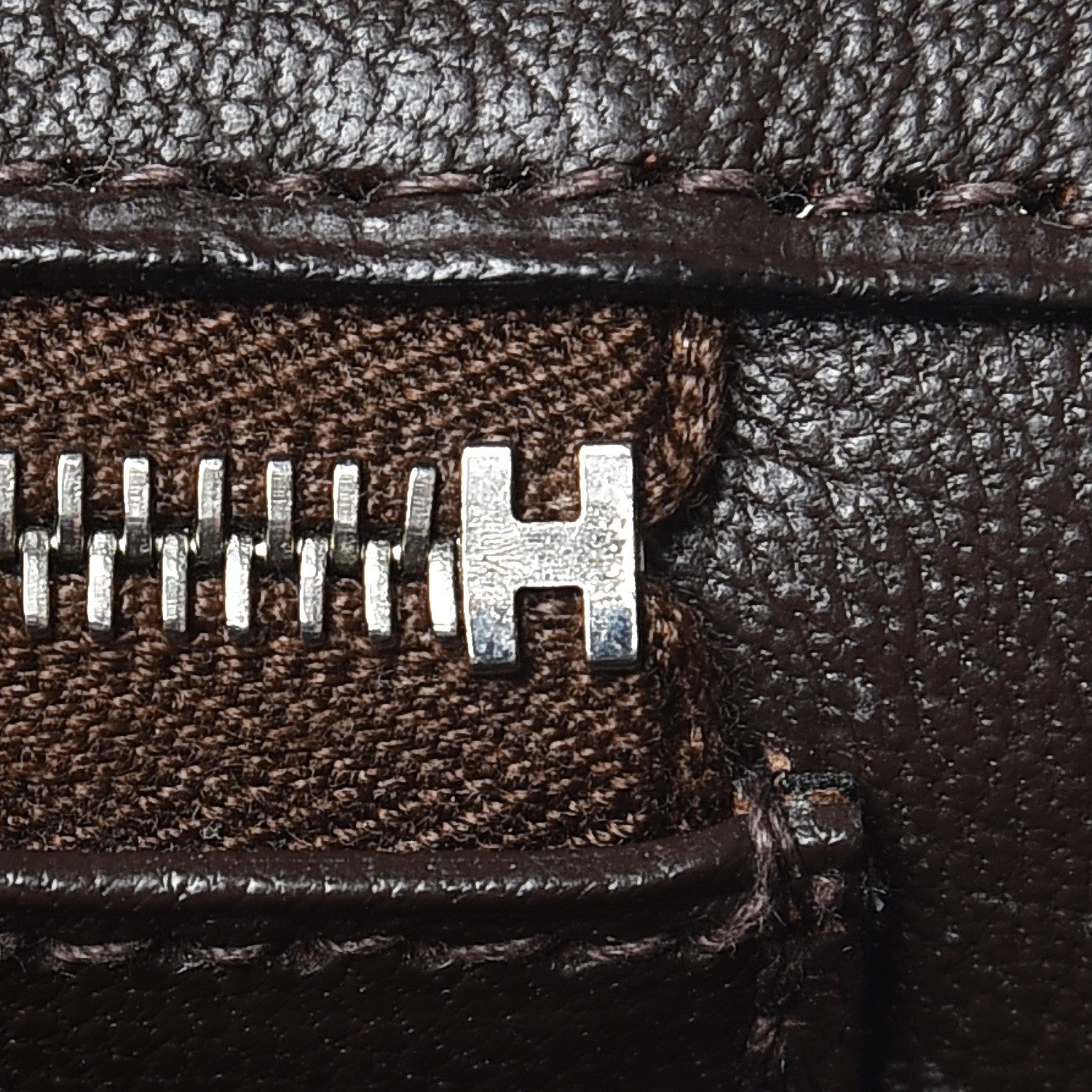 Hermes Fjord Birkin 40 Chocolate 16 of 34