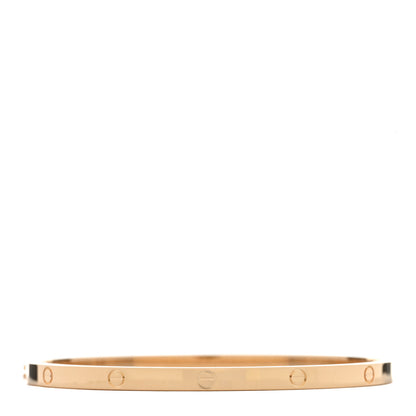 Cartier 18K Yellow Gold Small LOVE Bracelet 17 2 of 5
