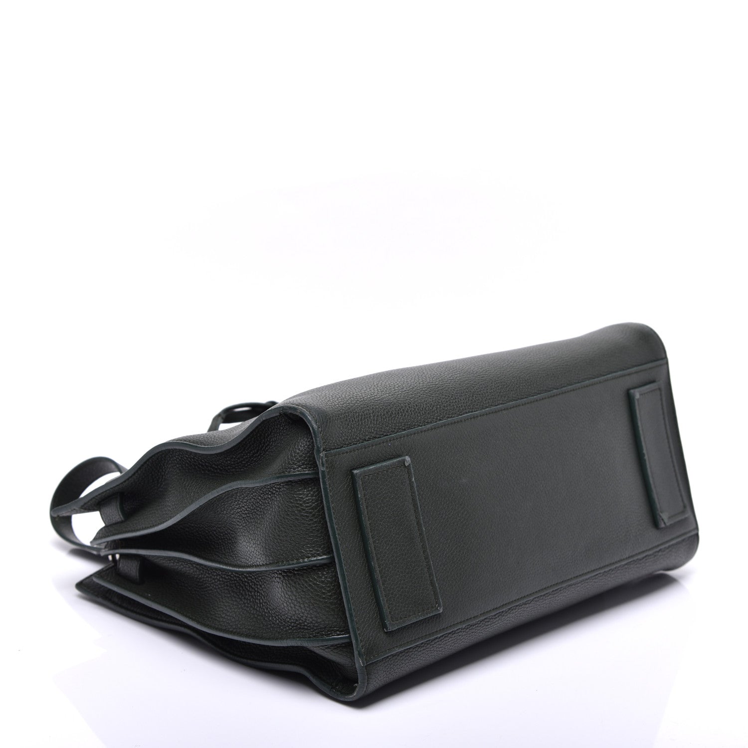 Saint Laurent Grained Calfskin Small Supple Sac De Jour Dark Vert 5 of 12