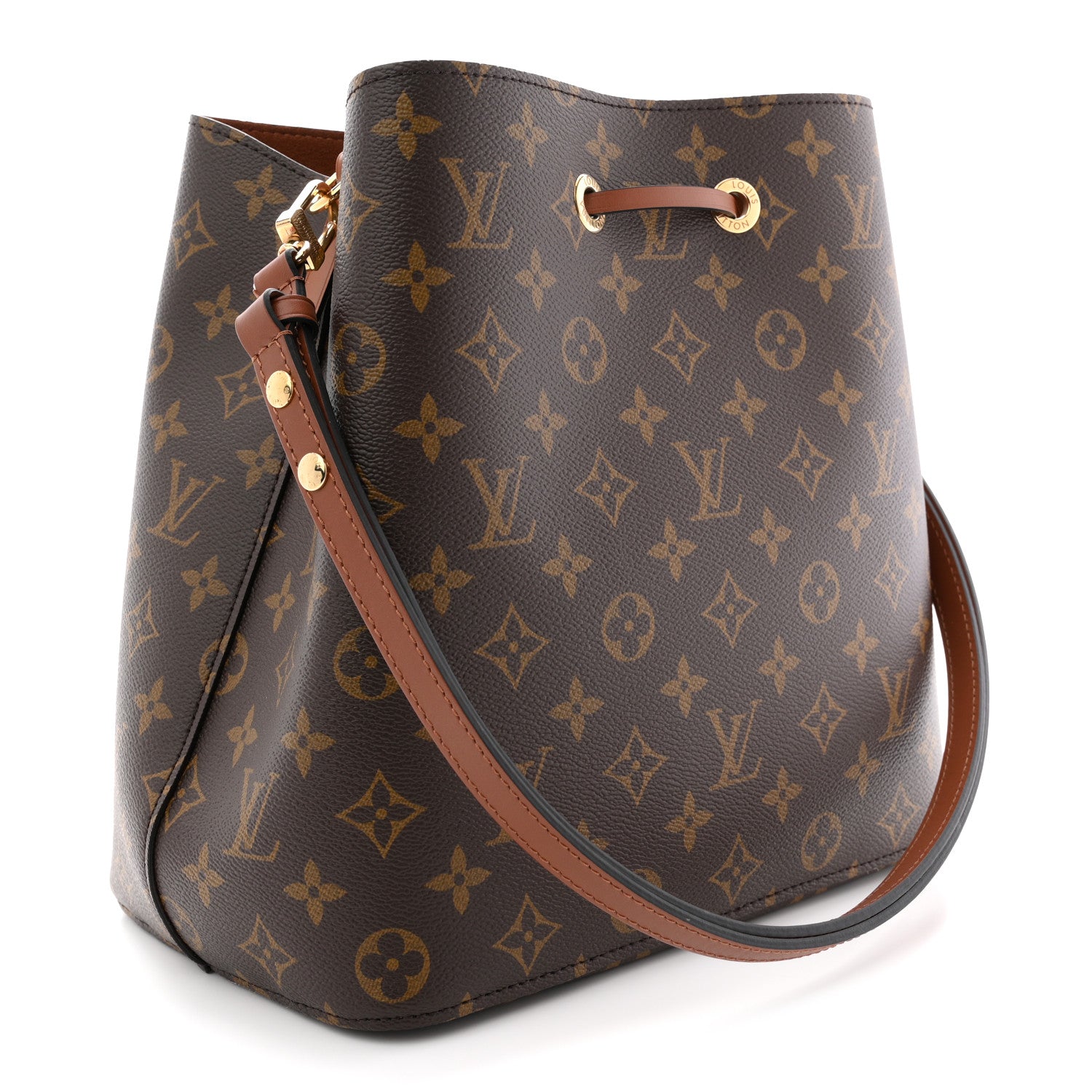 Louis Vuitton Monogram Neonoe MM Caramel 3 of 10