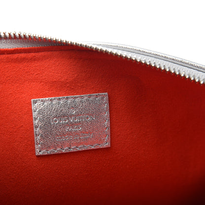 Louis Vuitton Metallic Lambskin Embossed Monogram Coussin PM Silver 6 of 9