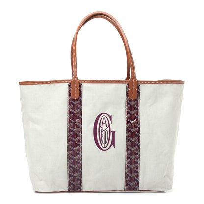 Goyard Goyardine Reversible Anjou PM Burgundy 10 of 14