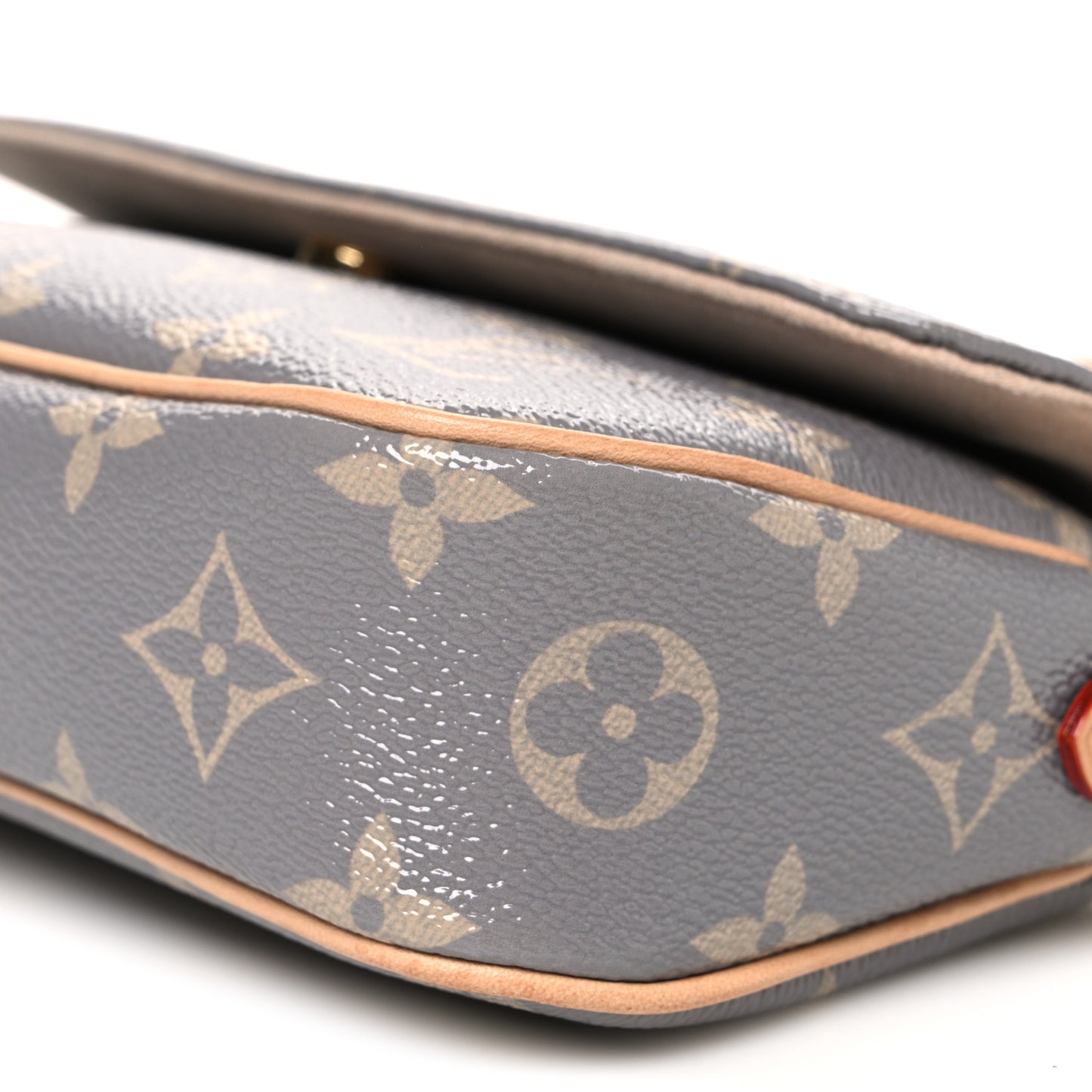Monogram Ivy Wallet On Chain Trianon Gray