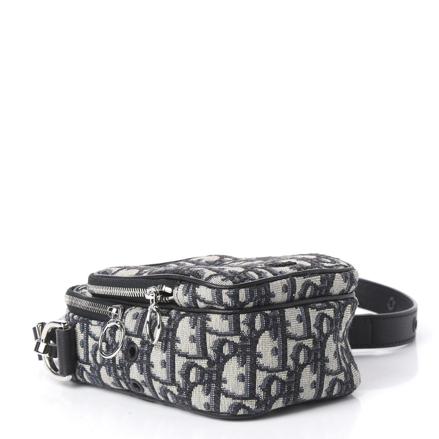 Oblique Crossbody Bag Blue